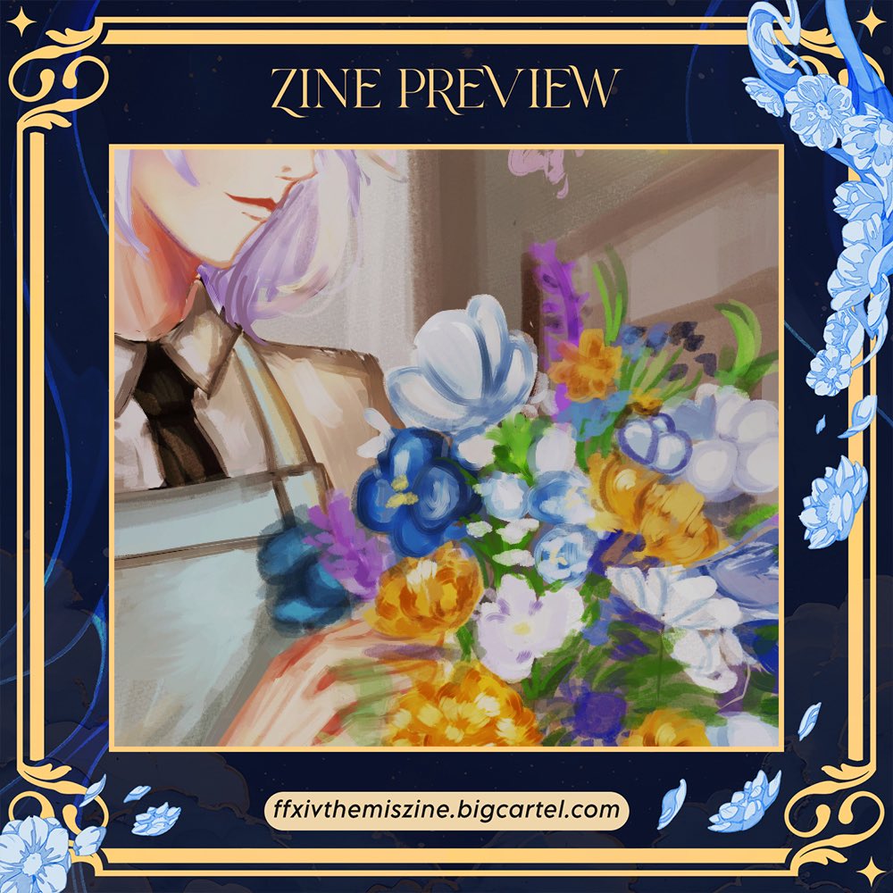 ffxivthemiszine's tweet image. 🌔 CONTRIBUTOR PREVIEW
Check out these previews from @kouriimei ✨ Her works are accompanied with poems written by @/moonpins for different sections 👀
You can catch the art and poetry combo in the zine! Pre-orders are closing soon, so don’t wait!
🛒 ffxivthemiszine.bigcartel.com
