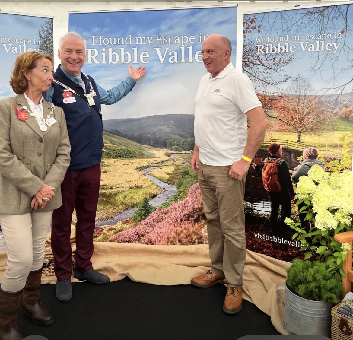 Promoting the Ribble Valley at RLS.