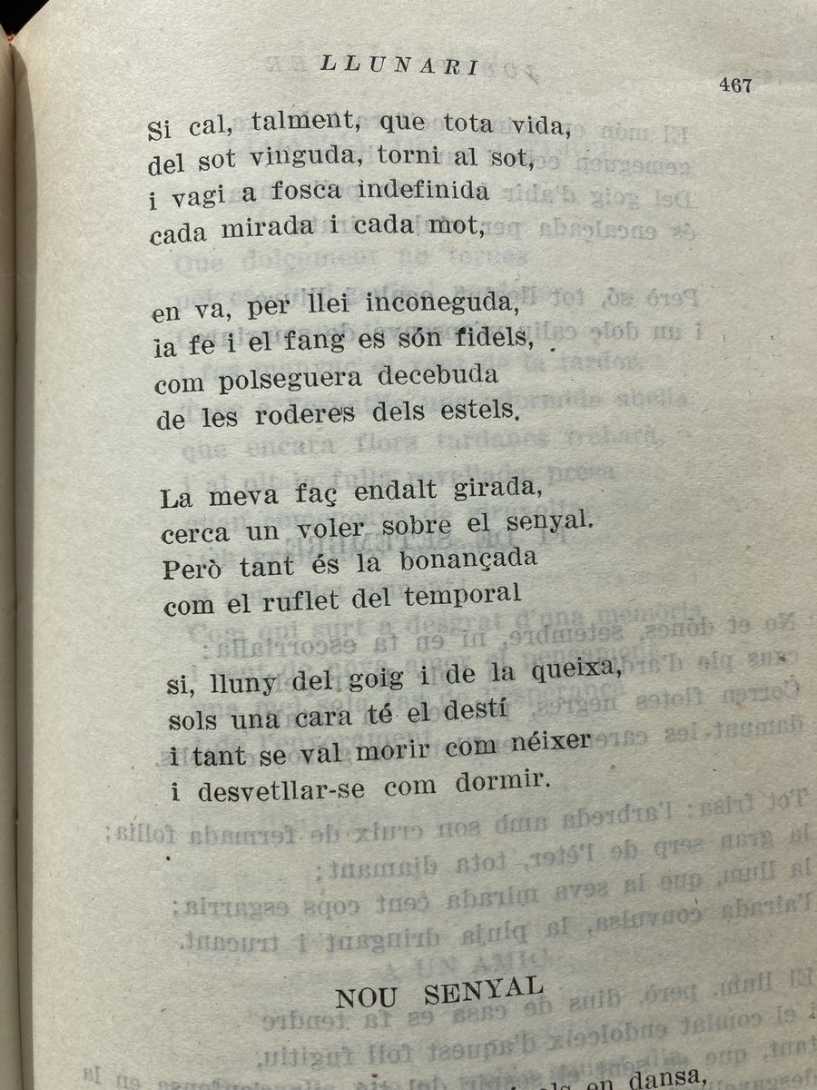 Carner fa rimar “sot” amb “mot”.