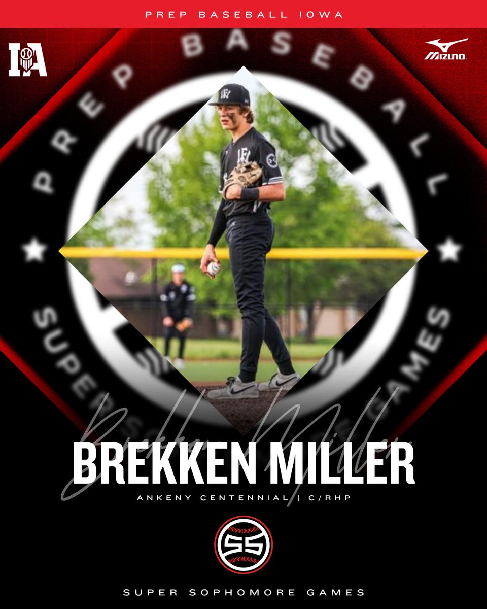 Prep Baseball Iowa (@prepbaseballia) on Twitter photo ๐ช๐๐๐๐ข๐ ๐ ๐ง๐ข ๐ง๐๐ ๐ฆ๐ค๐จ๐๐ ๐ฅ
๐ฉ๐น๐ฌ๐ฒ๐ฒ๐ฌ๐ต ๐ด๐ฐ๐ณ๐ณ๐ฌ๐น ('28, C/RHP, Ankeny Centennial) is set to represent #TeamIowa at the 2025 Super Sophomore Games in KC.
๐ค: loom.ly/EJU4Ah4 | <a href="/brekkenmiller17/">Brekken Miller</a> ๐ช๐๐๐๐ข๐ ๐ ๐ง๐ข ๐ง๐๐ ๐ฆ๐ค๐จ๐๐ ๐ฅ
๐ฉ๐น๐ฌ๐ฒ๐ฒ๐ฌ๐ต ๐ด๐ฐ๐ณ๐ณ๐ฌ๐น ('28, C/RHP, Ankeny Centennial) is set to represent #TeamIowa at the 2025 Super Sophomore Games in KC.
๐ค: loom.ly/EJU4Ah4 | <a href="/brekkenmiller17/">Brekken Miller</a>