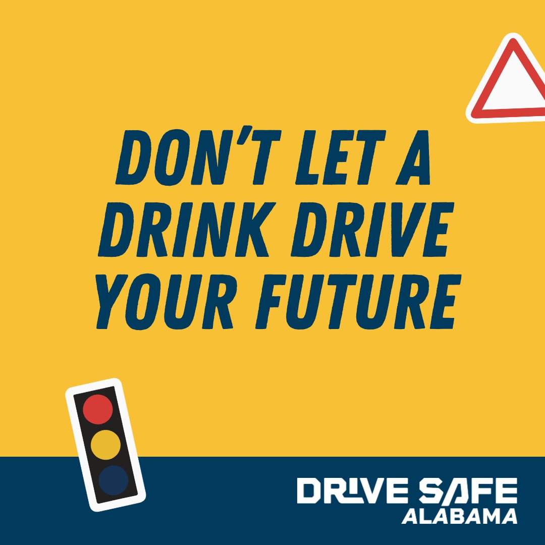DriveSafeAL's tweet image. Drinking and driving is a recipe for disaster.
Summer road trips don't have to equal a DUI, or worse. Plan ahead.