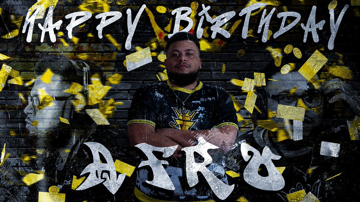 _TeamNotorious's tweet image. Happy Birthday to Thanos himself💪
The Call of Duty & Destiny 2 legend 🔥
Best wishes from your TN family 💛
#BeNotorious