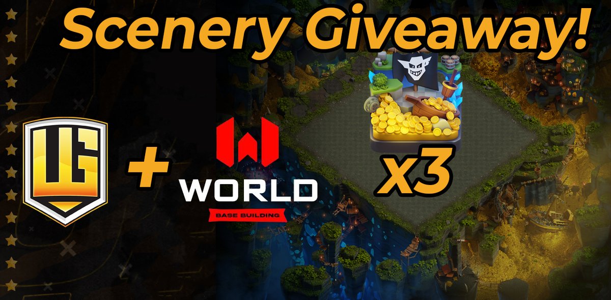 Goblin Caves Scenery Giveaway!   
3 Winners, 1 Scenery Each!
    
To Enter:  
➕Follow <a href="/WBBofficiel/">World Base Building</a> and <a href="/WilleyGaming/">Willey Gaming</a> 
📷Repost this post  

Optional: Check out our servers: discord.gg/worldbb 
discord.gg/YPTGazr

Winner announced around  13:00 UTC July 26th, 2025