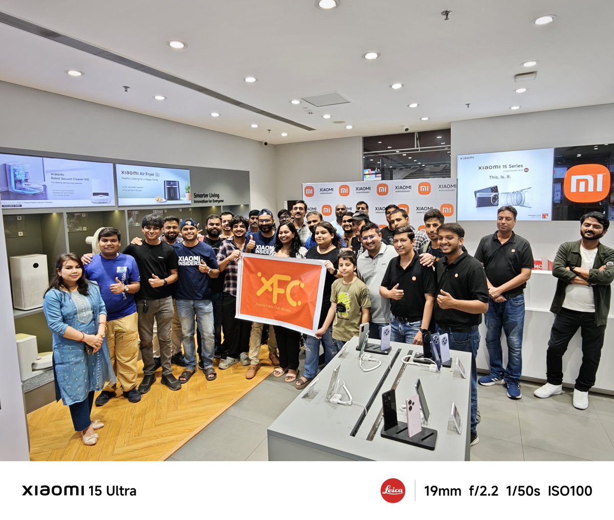 XFCMumbai's tweet image. Celebrating @XiaomiIndia's 11th Year Anniversary with #XiaomiFans at #XiaomiHome! 🎉🥳
It's been a Great Journey so far, with loads of Fun! Can't wait to see What's Brewing Next from the House of #Xiaomi! ⚙️📲
#XiaomiIndia @RedmiIndia #Redmi @s_anuj @atytse