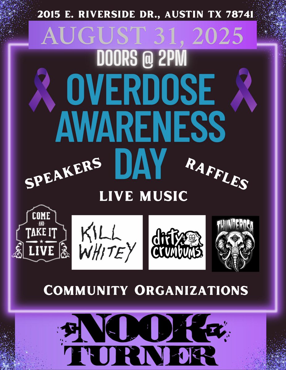 TexasHRA's tweet image. Overdose Awareness Day is a day we come together to honor the memories of our loved ones we have lost and celebrate the incredible resilience of those who continue to fight. Get your tickets here: buff.ly/m6IO2qW