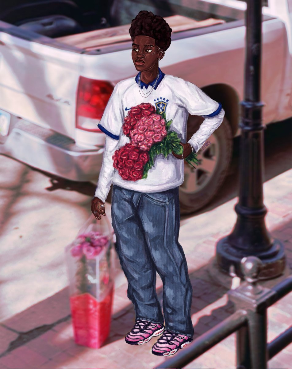 y2kchseul's tweet image. I'll let you guess who hes taking these flowers to π #MilesMorales
