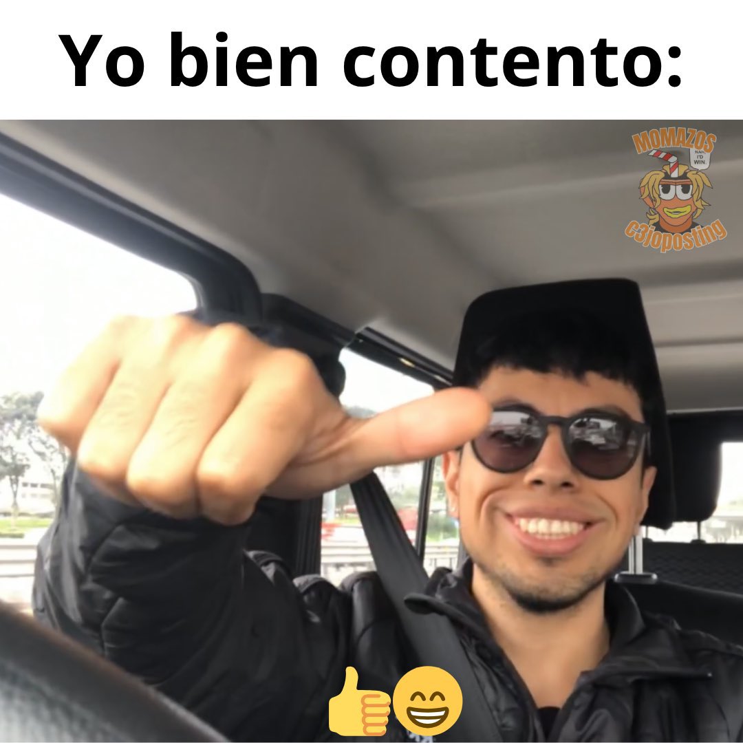 C3joTCT's tweet image. Gm gente, no encontré u meme decente así que me robé esto de c3joposting 👍😁