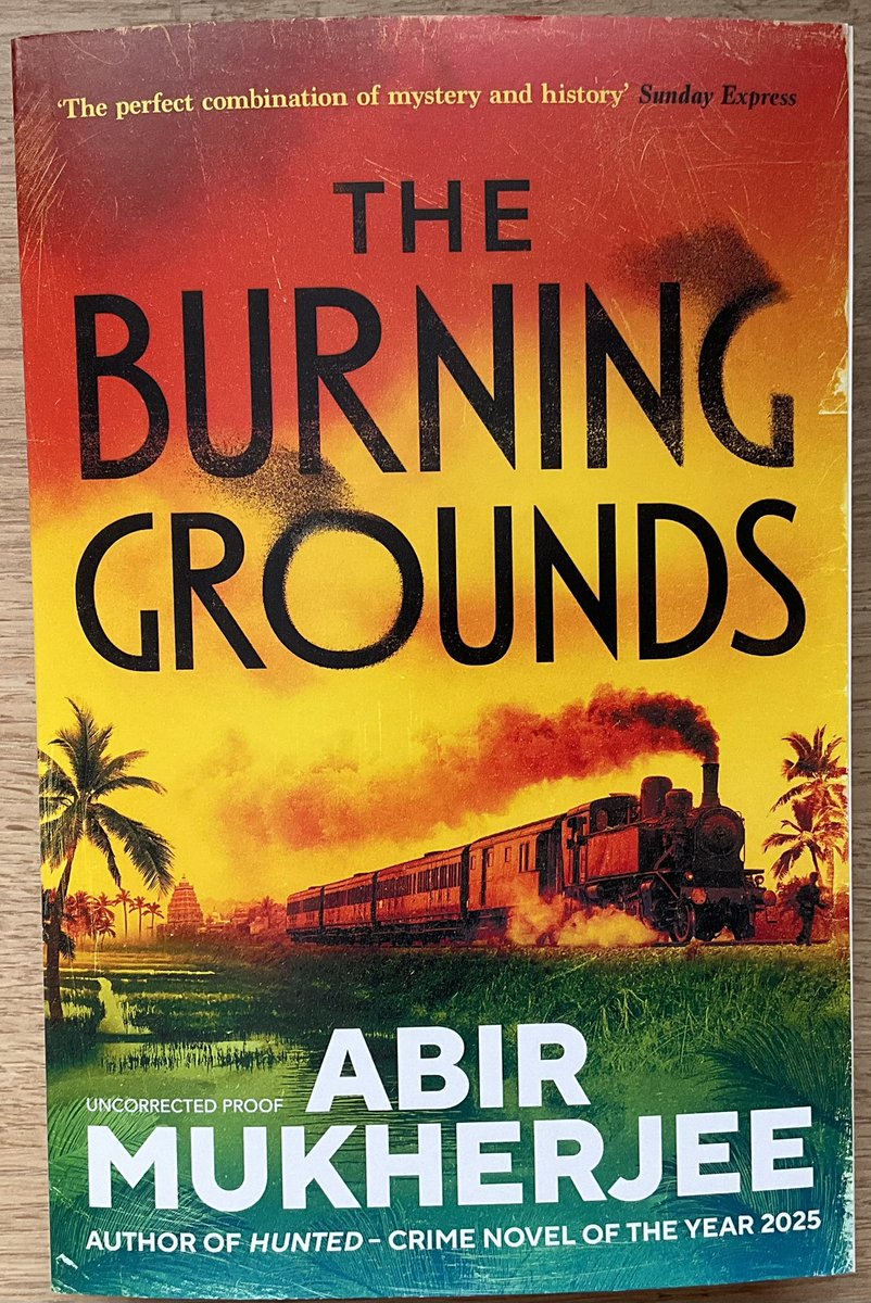 Lindahill50Hill's tweet image. Woohoo! Lucky me.
Thank you so much Mia of @penguinrandom for this fab #TheBurningGrounds by (award winning) @radiomukhers coming from Vintage in November.
Thrilled to receive it!
penguin.co.uk/books/443376/t…