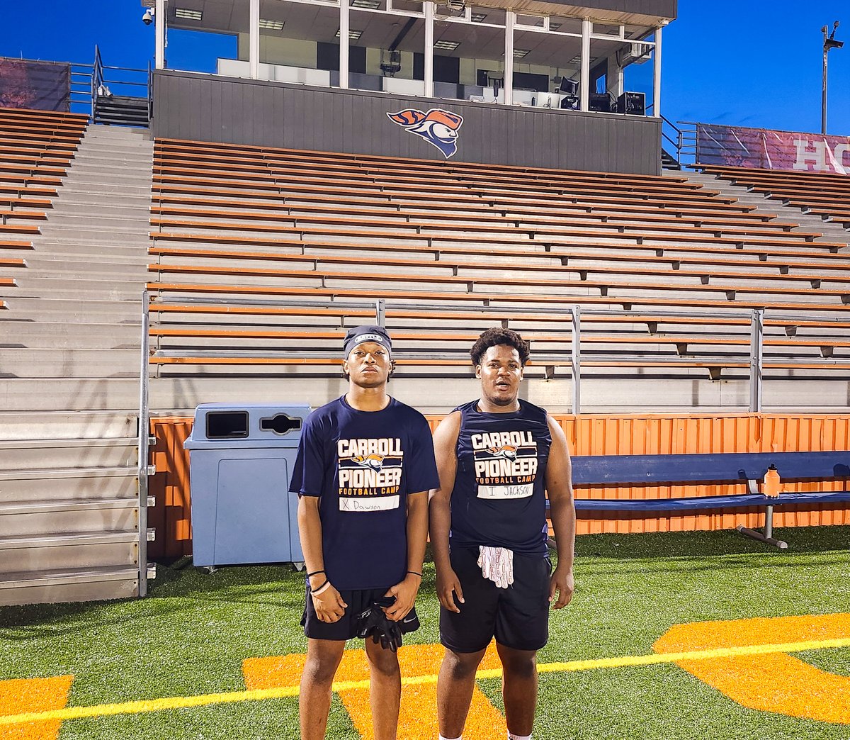 Squad locked in! Wisco Vikings football showed out at the <a href="/piofootball/">Carroll U Football</a> camp yesterday. Always a great time grinding with the guys before the real season kicks off. Let’s get after it! 💪🏽🏈 #WiscoVikings #CampSeason #LockedIn <a href="/piofootball/">Carroll U Football</a> <a href="/CoachHolleyCU/">Garren Holley</a> <a href="/CoachJCase/">Jaxon Case</a> <a href="/CoachBuddah/">Mike Budziszewski</a>