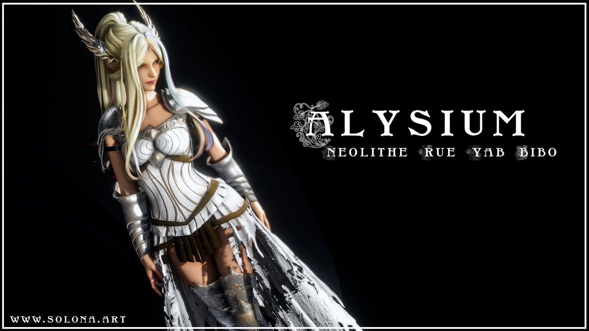 solona_xiv's tweet image. a Valkyrie's suit of cloth and steel armor. get it at solona dot art
