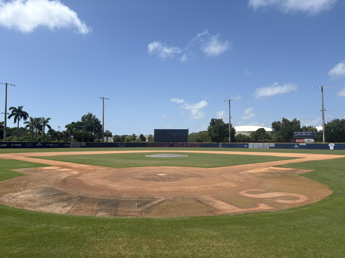 RiedellAndrew's tweet image. I guess I’ll check out the stopping grounds of one of the teams I get to cover next year for @CollegeBaseCNT!
See you in 2026 @FAUBaseball!
