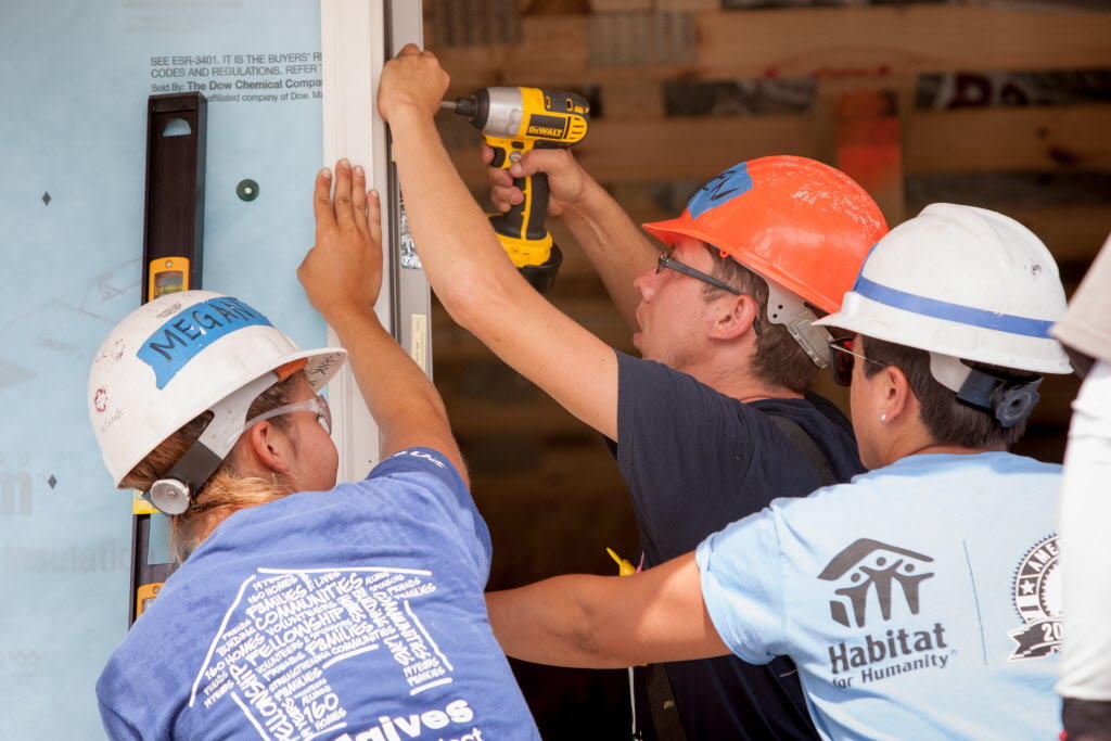 Thank you to all of our supporters who continue to help us work toward our vision of a world where everyone has a decent place to live. Together, we build opportunities. #HabitatforHumanity