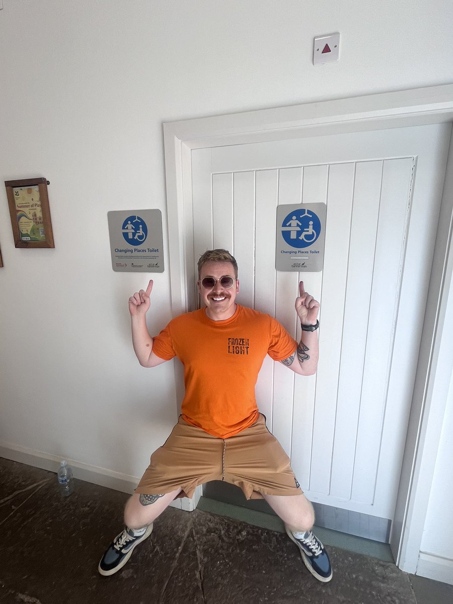 frozentheatre's tweet image. It’s Changing Places toilet awareness day! Today marks 20 years of when @ChangingPlaceUK started campaigning. These are the three toilets we’ve had on the Night Out In Nature tour. We have our own toilet campaign coming soon… watch this space 🥳🚽🥳