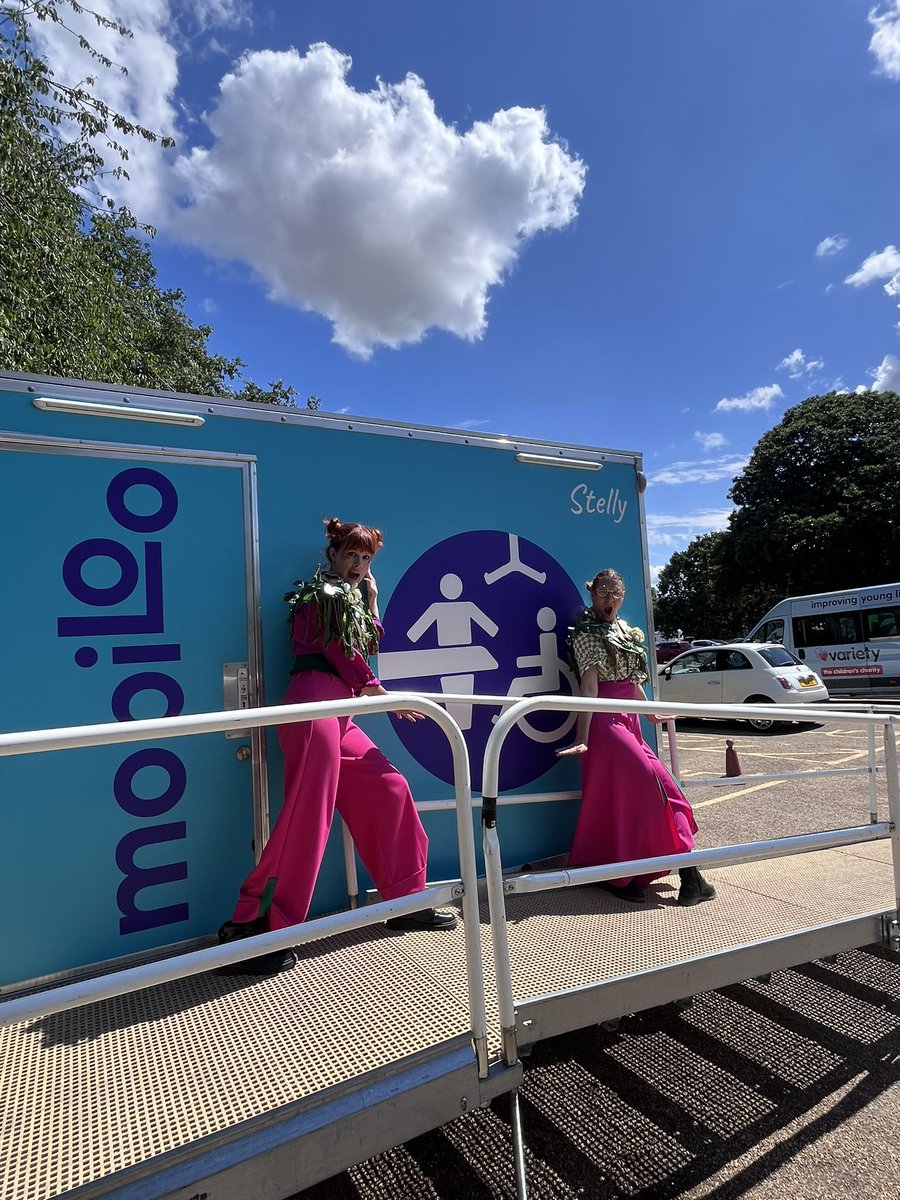 frozentheatre's tweet image. It’s Changing Places toilet awareness day! Today marks 20 years of when @ChangingPlaceUK started campaigning. These are the three toilets we’ve had on the Night Out In Nature tour. We have our own toilet campaign coming soon… watch this space 🥳🚽🥳