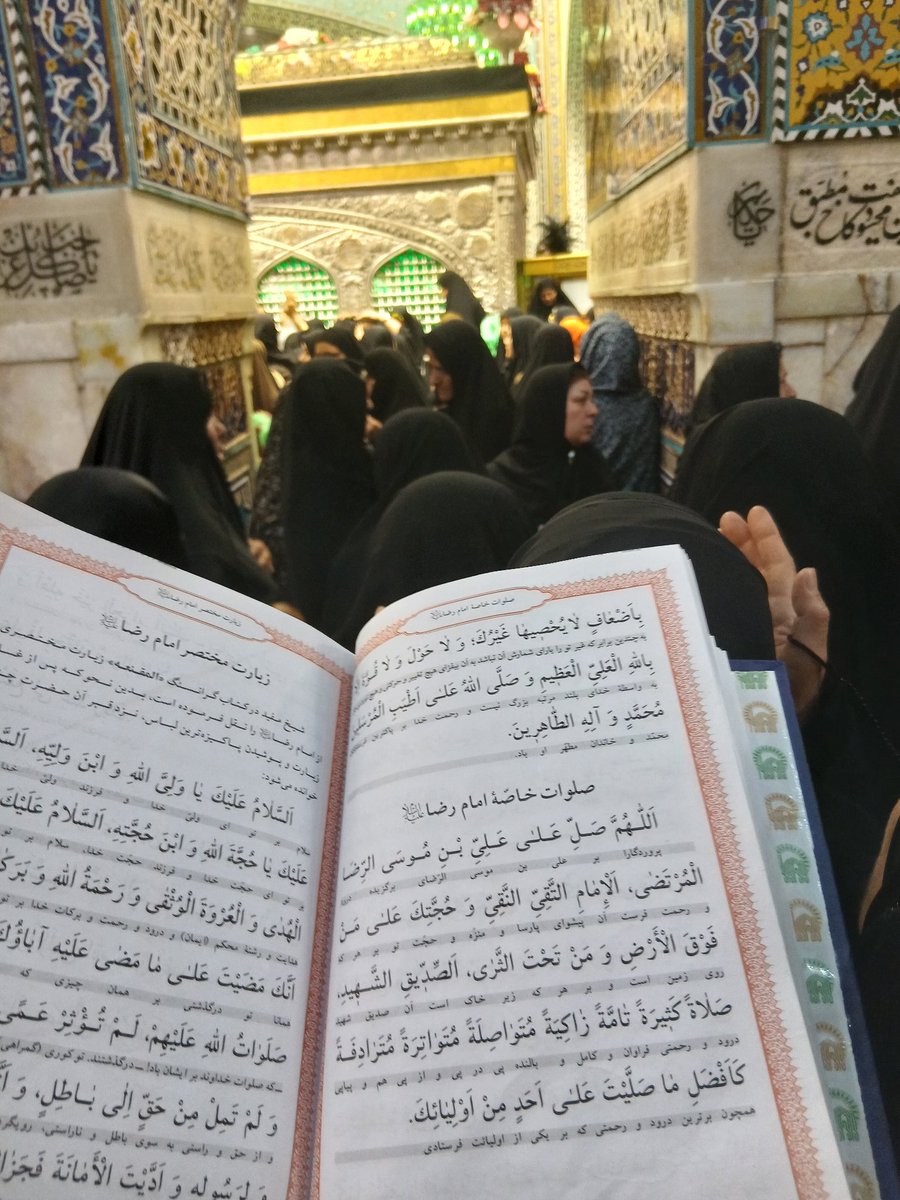 Baharvand_A's tweet image. آمدهام شاه پناهم بده 💚
"صلی الله علیک یا امام موسی رضا علیه السلام "
دعاگویتان بودم ان شاءالله شما هم در ثواب این صلوات و زیارت شریک هستید