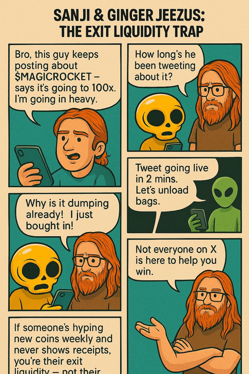 Exit liquidity trap! Not everyone is here to help you win. 

<a href="/sanji/">Sanji Bot 🎯</a> <a href="/goldsquad777/">GOLD SQUAD 🏆⚡️</a> 

$HBAR $SOL $XRP