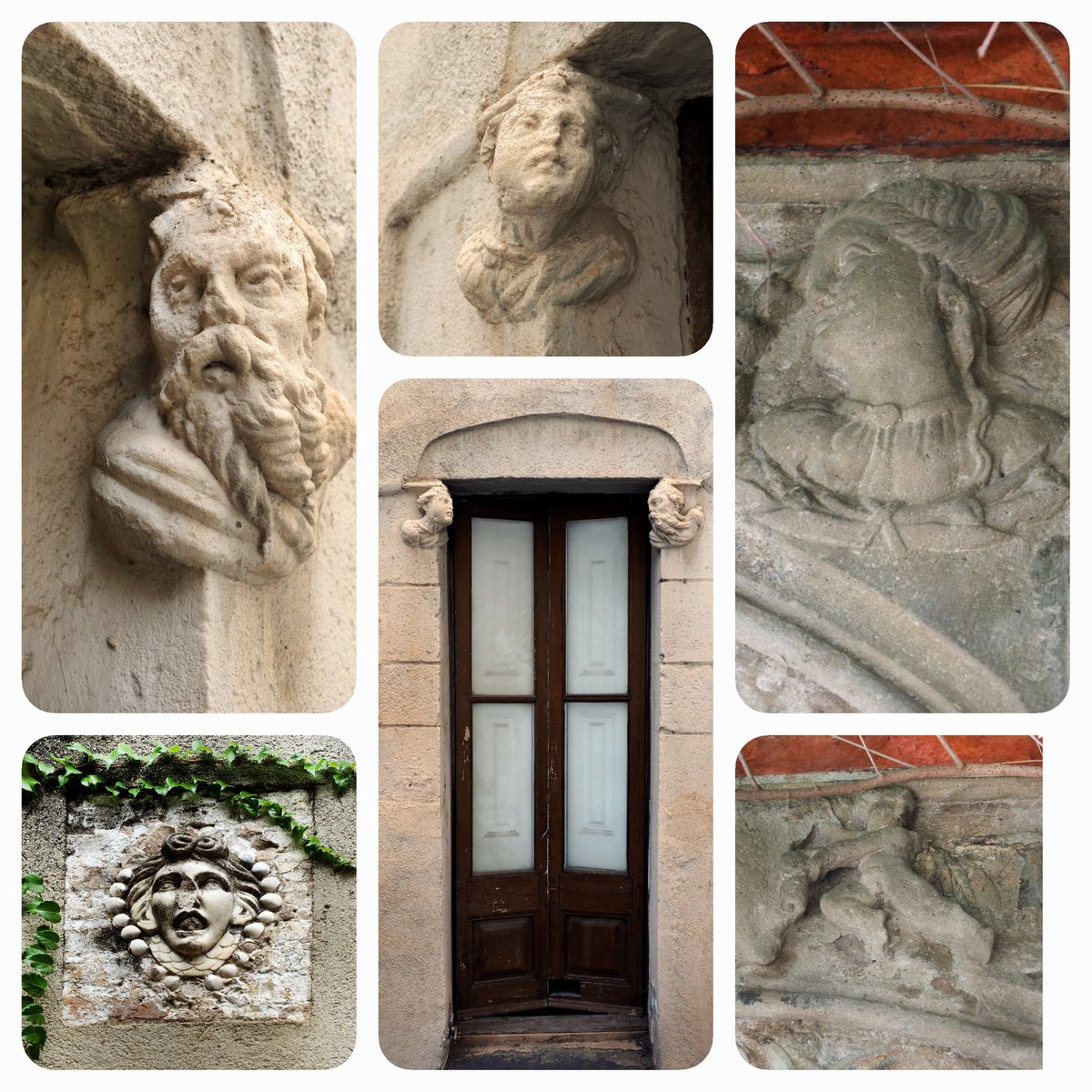 I seguim amb Can Pena, antiga masia que podem trobar al carrer Gran 225. Guarda detalls escultòrics a  finestres i portes, que no sabem ben bé si són originals o trets d'altres llocs. Un gran rètol tapa la finestra d'estil gòtic d'un lateral. Història 👇
drive.google.com/file/d/1K-vl2X…