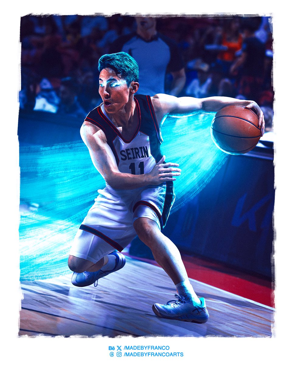 Yuki Kawamura as Kuroko 😎🏀🇯🇵

Agile with creative passes and some flair? Seems enough for me.

#smsports