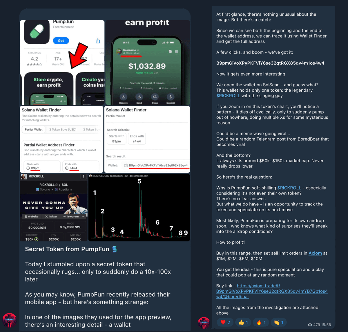 Degen_Uni's tweet image. Haters say our calls are just scanning BUT:
Here's the example of one of our calls just for you
Every call is made by professionals who investigate, analyze and evaluate before sharing the information
That's why we have no larps. That's why we win. That's why we succeed.…