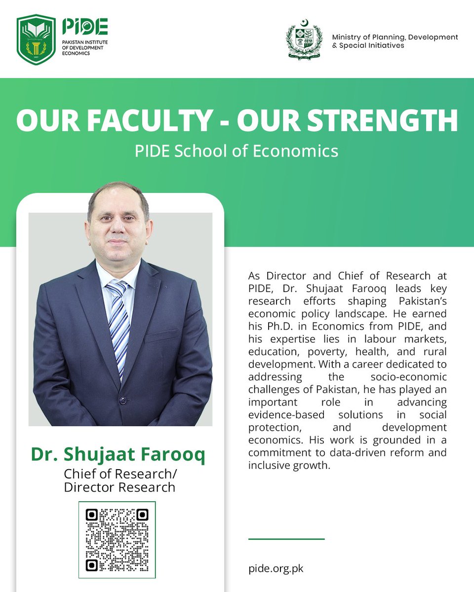 Pakistan Institute of Development Economics (PIDE) tweet media