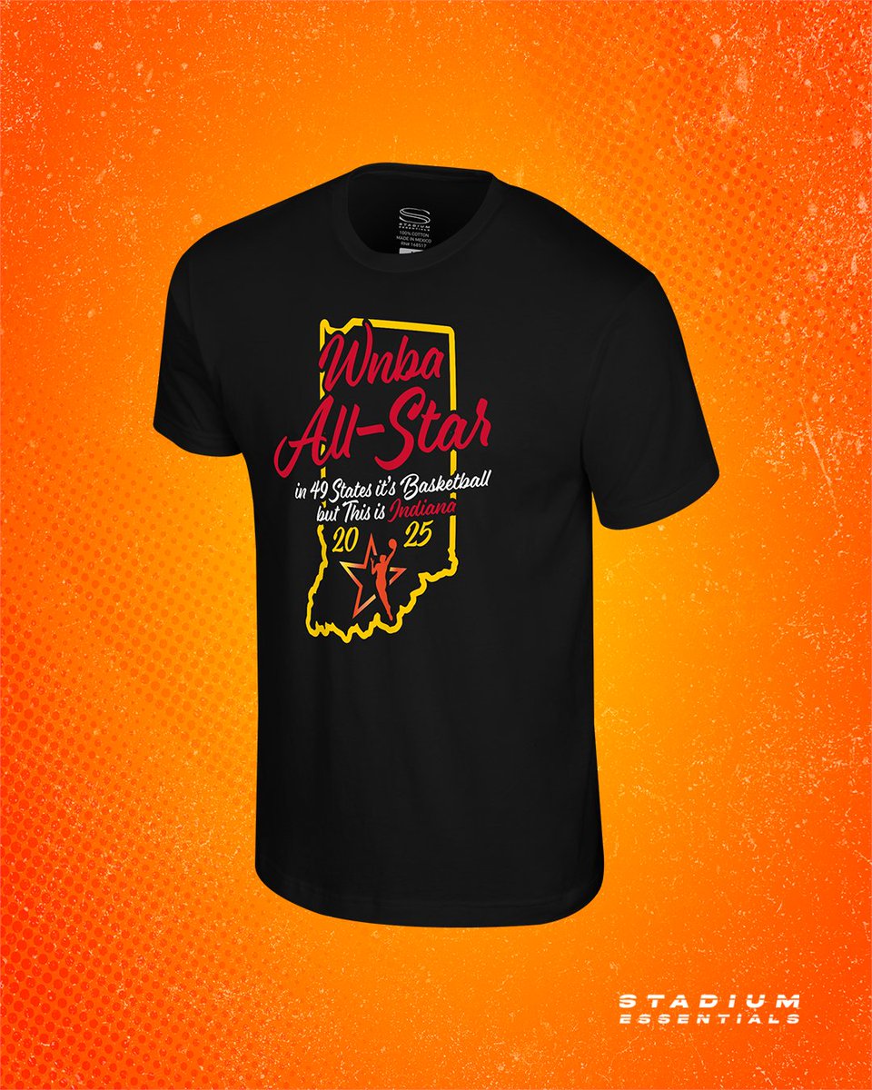 StadiumEssntls's tweet image. Celebrate the stars of the WNBA in style.
The WNBA All-Star Collection from #StadiumEssentials is available now at Official WNBA All-Star retailers.
#MyStadiumEssentials