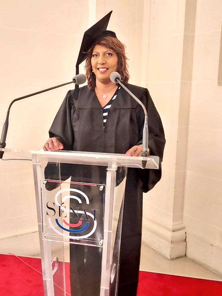 Lynda_Savaranin's tweet image. 19 Juillet 2024 #Diplômée de l&apos;École de #Directeur de cabinet #ENDC au @Senat 🤩 1moment inoubliable de #réussite pour moi venant de #SaintAndré #LaRéunion #Outremer 🥰