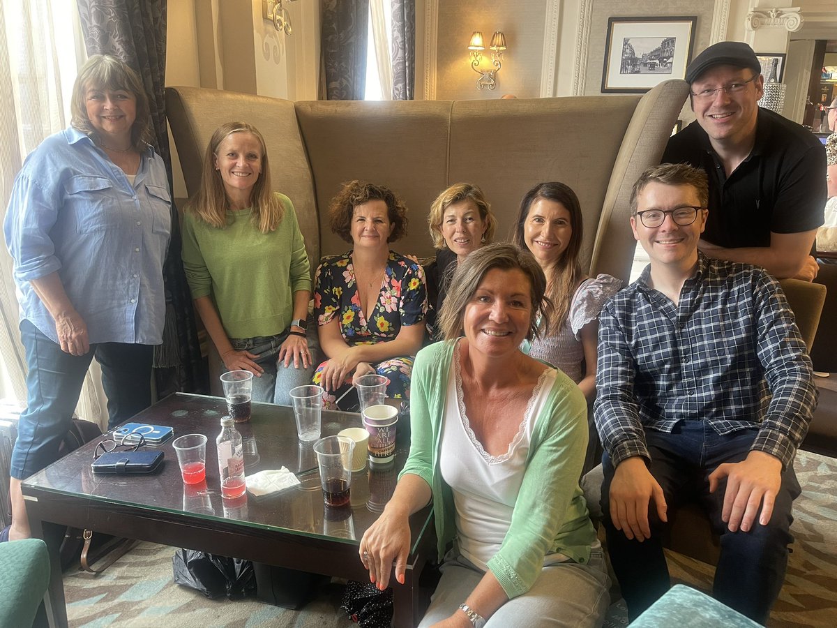 AAChaudhuri's tweet image. The weather might be dire today but the company at #TheakstonsCrime couldn’t be lovelier ❤️ Fab morning catching up with @BarnabyWalter @MarionETodd @MichaelHWood @catherinecooper @r_lynchcrime #sheilabugler #sarahclarke📚 @HarrogateFest