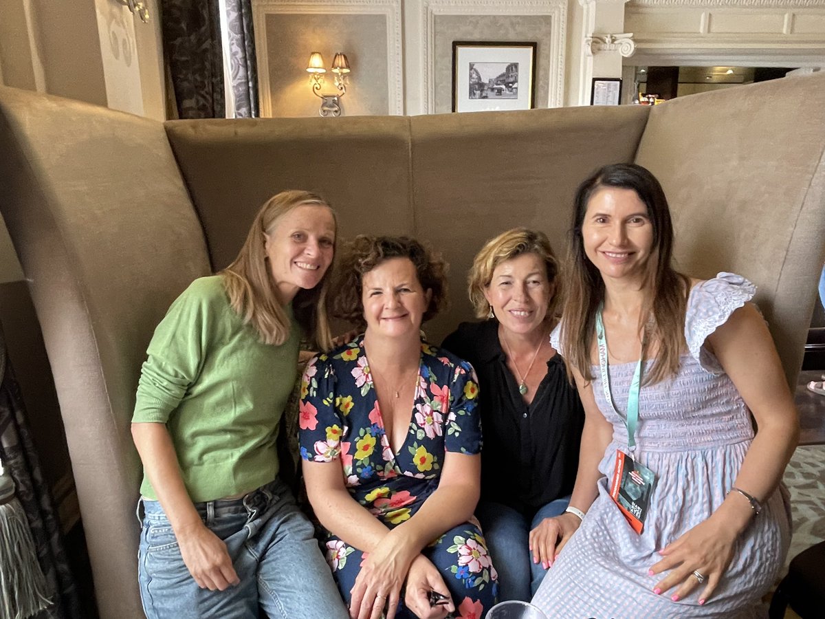 AAChaudhuri's tweet image. The weather might be dire today but the company at #TheakstonsCrime couldn’t be lovelier ❤️ Fab morning catching up with @BarnabyWalter @MarionETodd @MichaelHWood @catherinecooper @r_lynchcrime #sheilabugler #sarahclarke📚 @HarrogateFest