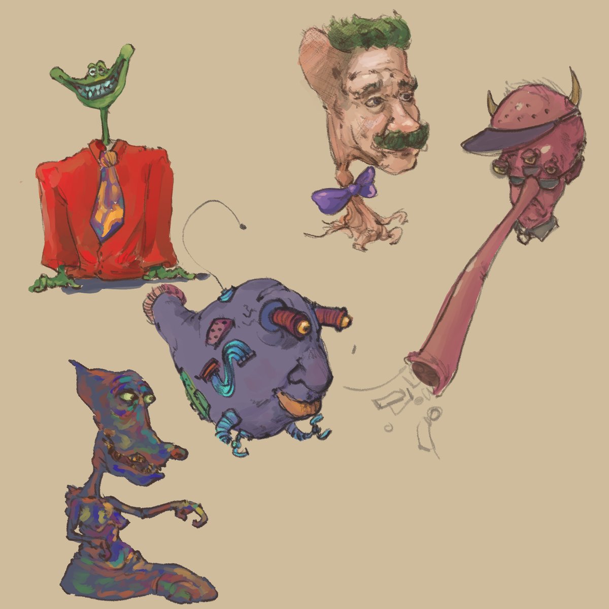 Elite grindset doodles