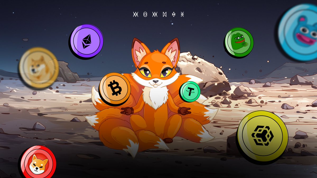 WowmaxExchange's tweet image. 💬 What coin would YOU swap on WOWMAX today?
👉 app.wowmax.exchange
