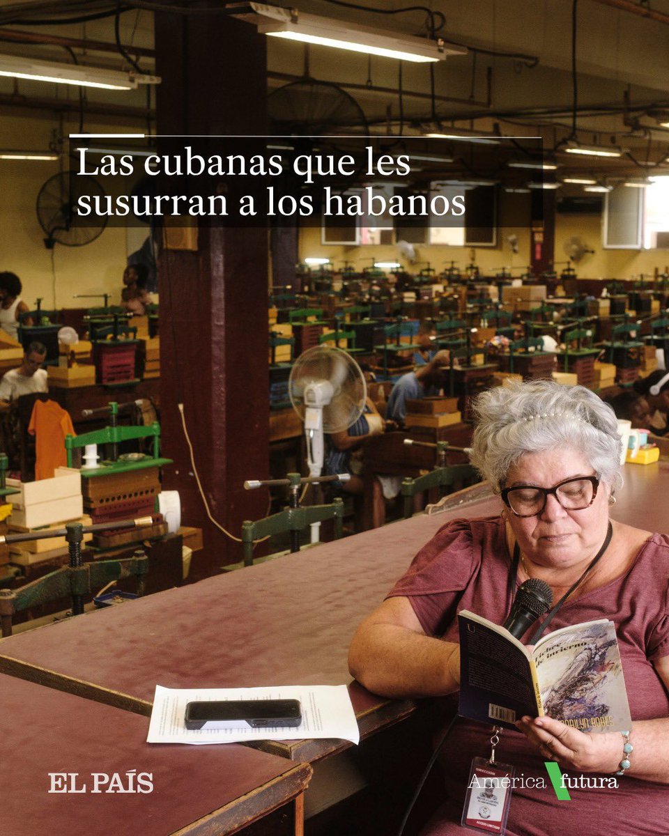 🇨🇺 En la era de ChatGPT, en La Habana se mantiene el tradicional oficio de las mujeres que leen canciones, novelas y responden dudas a quienes tuercen artesanalmente el #Tabaco

 🖋 <a href="/noormahtani/">Noor Mahtani</a>
🔗 tinyurl.com/y3d3k8n7