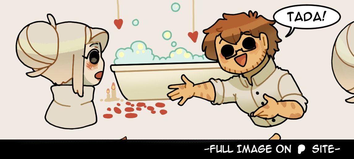 SaltyPokerFace's tweet image. They're having a romantic bath??