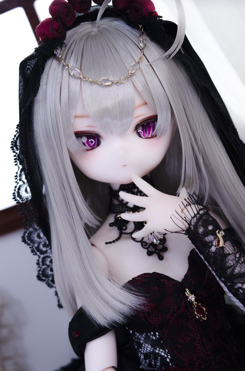 正規STODOLL Flower Fangfangちゃん オビツ11ドールヘッド オビツ11ドールヘッド ob11ドールヘッド