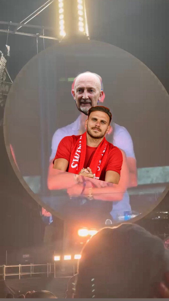 spotted at the Coldplay concert #stfc