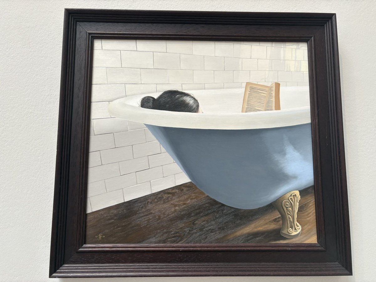 DuarteBueAlves's tweet image. Isabel Scot-Malden, Woman in the Bath, @royalacademy