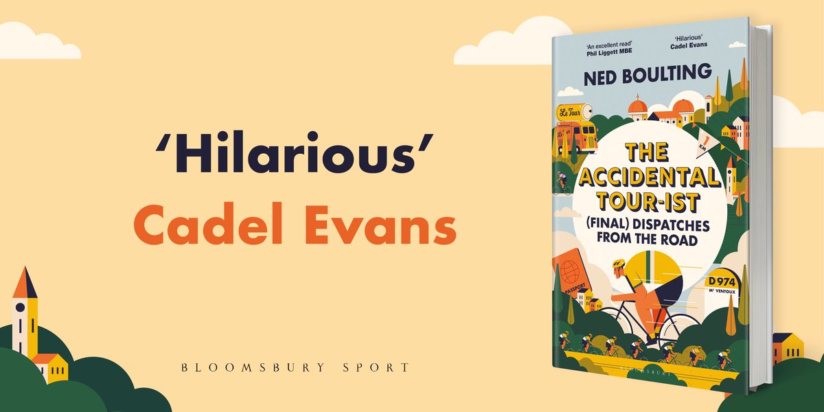 BloomsburySport's tweet image. Go behind-the-scenes at the biggest cycling races around the world, as @nedboulting travels across Europe as well as to fascinating locations in the Middle East, China and Malaysia in THE ACCIDENTAL TOUR-IST.
Out now.
@CadelOfficial