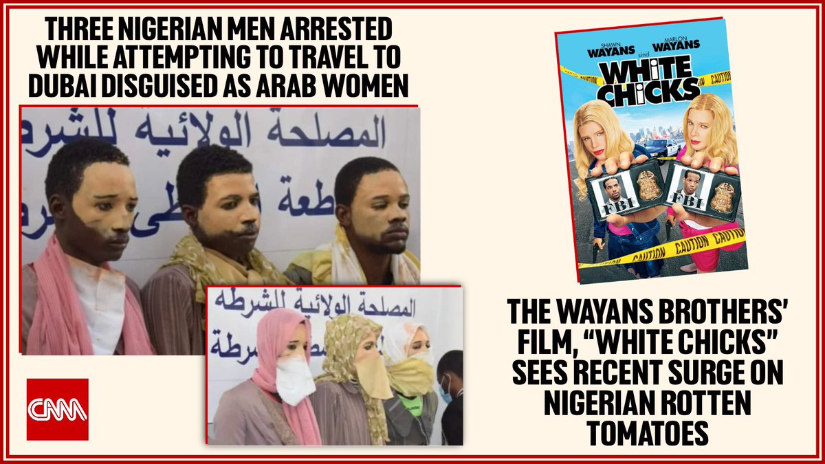 Three Nigerian white chicks walk into an Arabian bar…