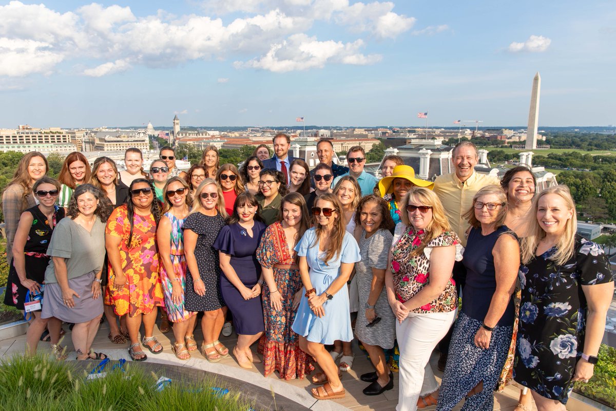 WhiteHouseHstry's tweet image. Week 2 of #WHHTI25 is in the books! We welcomed another inspiring group of educators to DC to explore the White House’s role in history & civic life. Thanks to our Education Team & all who help bring history to classrooms across the country.
📸: Thom Goertel & Cedric Craig for…