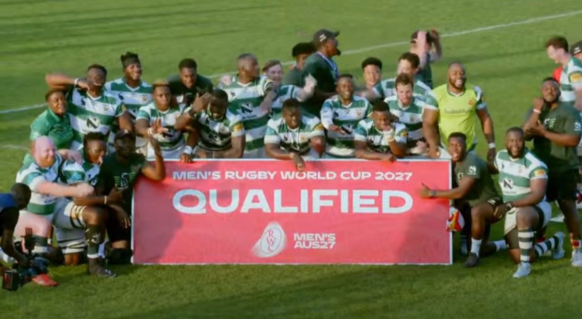 #BREAKING Zimbabwe qualifies for the Rugby World Cup
SIMPLY SENSATIONAL!
Zimbabwe beat Namibia 30-28 to win the Rugby Africa Cup in Kampala, Uganda, today and qualify for the Rugby World Cup for the first time since 1991.
This marks the end of a 34-year wait for the Sables, who