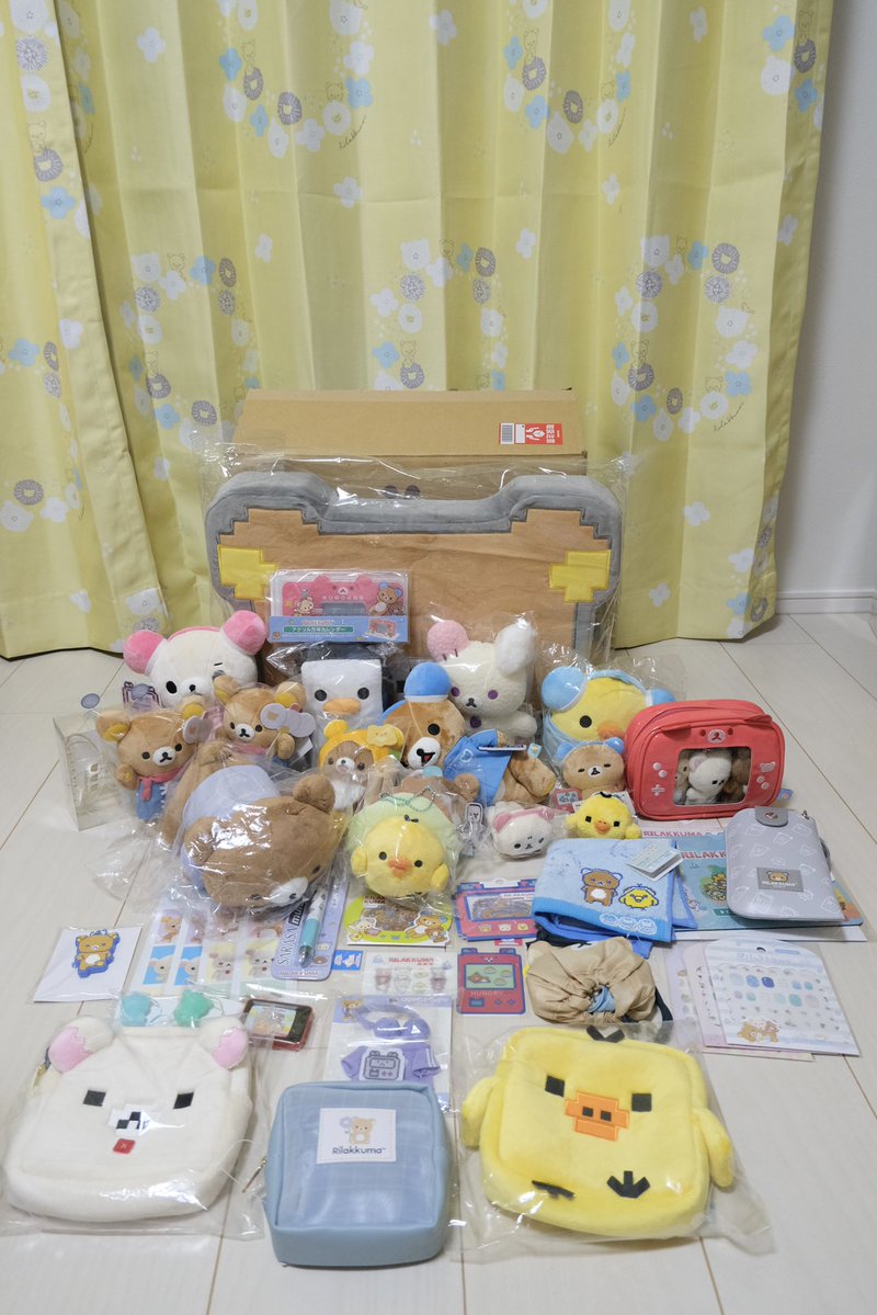 rilakkumaruuu's tweet image. ゲーミングシリーズ可愛い🐻
まだまだ集めてます🎮🥰