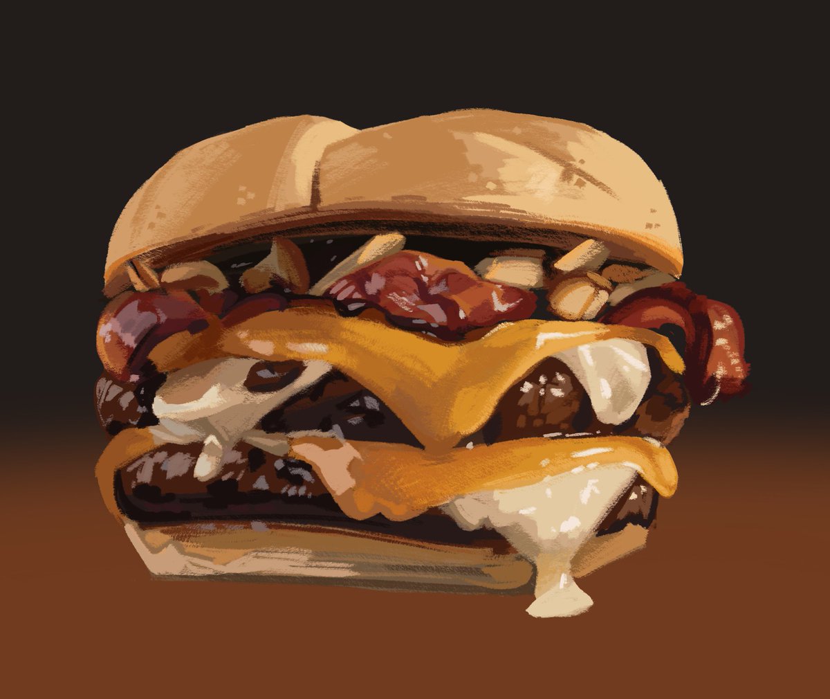 funkipepper's tweet image. i’m bungry (study)