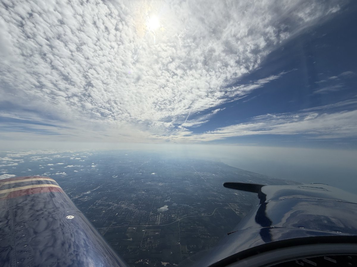 flybayer's tweet image. Made the yearly trek to Oshkosh Airventure yesterday!! 😁
Was going to fly up today, but weather forecast was bad so flew up a day early.
My wife is driving up today for her maiden visit!
Will be here till Thursday.