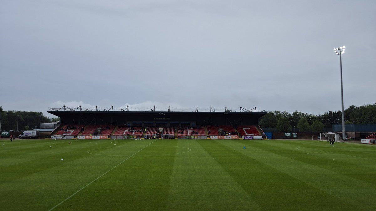 Kirsteen MacKenzie (@mackek0704) on Twitter photo Another ground ticked off ☑️
Here to watch <a href="/Stirling_Albion/">Stirling Albion FC</a> v <a href="/JamTarts/">Heart of Midlothian FC</a> in the <a href="/PremSportsTV/">Premier Sports</a> league cup
Weather a bit different from last Saturday!!! ☔️
C'mon Hearts ⚽️❤️🇱🇻 #HHGH Another ground ticked off ☑️
Here to watch <a href="/Stirling_Albion/">Stirling Albion FC</a> v <a href="/JamTarts/">Heart of Midlothian FC</a> in the <a href="/PremSportsTV/">Premier Sports</a> league cup
Weather a bit different from last Saturday!!! ☔️
C'mon Hearts ⚽️❤️🇱🇻 #HHGH