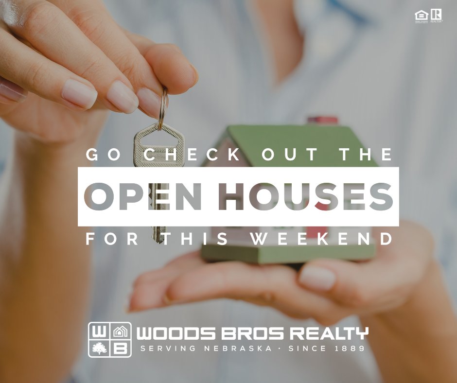 Weekend plans?! We got you covered. 🙌

🏡🗝️ Check out our list of open houses available to preview this weekend: bit.ly/OpenWoodsBros
⁠
#WoodsBrosRealty #WBR #lincolnrealestate #nebraskarealestate #dreamhome #homebuying #openhouse