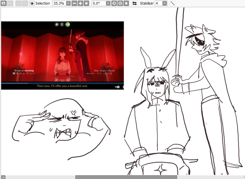 mobiusluvrr3000's tweet image. 2 days ago i wanted to draw ayaope revstar au but this was the only thing i could draw