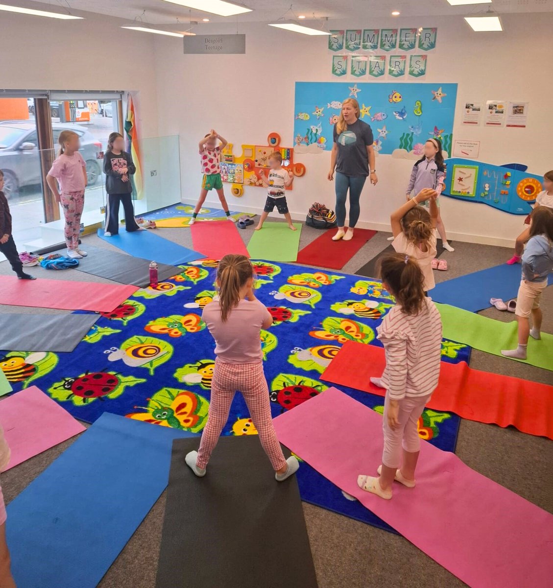 corkcolibrary's tweet image. Breathe like a dragon, walk like a giant, swim with selkies and fly away with the fairies ✨
Thank you Mandy from Seanachai Yoga for bringing fairytales to life at #MitchelstownLibrary ⭐
#HealthyIrelandAtYourLibrary #WhatLibrariesDo
@LibrariesIre