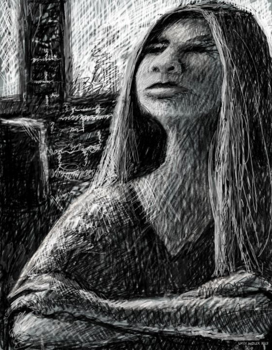 Art of the Day: "Looking Up". Buy at: ArtPal.com/LarryWhitler?i…