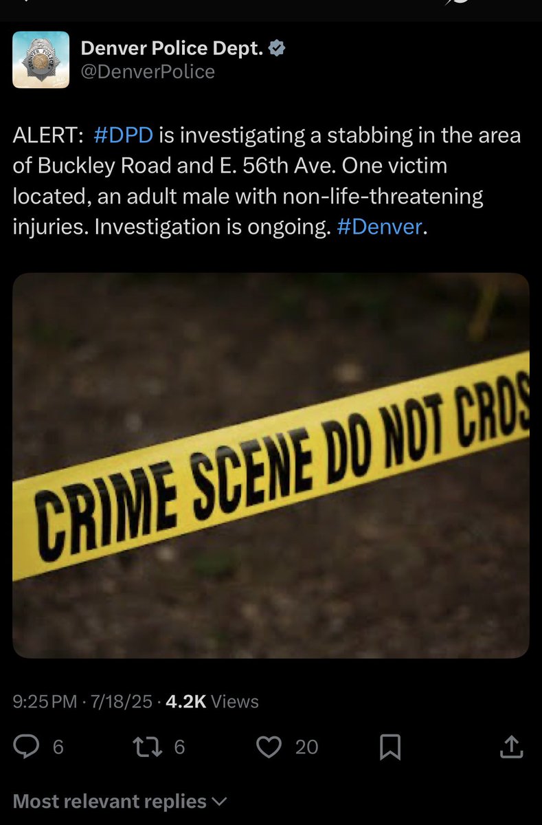 dobetterdnvr's tweet image. 2 shootings, a stabbing and an outdoor death in #VibrantDenver in the last 12 hours. #visitdenver