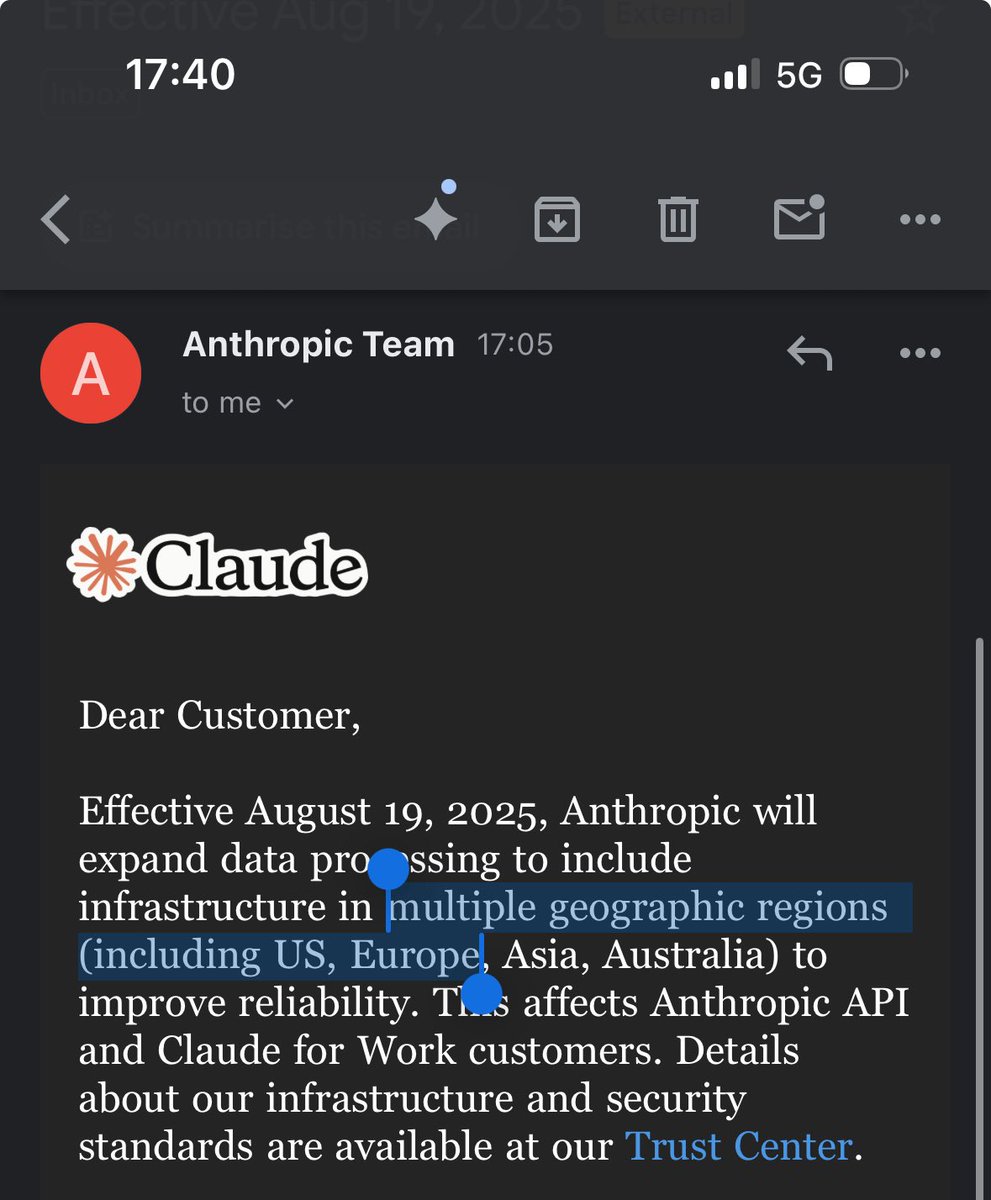 rafalwilinski's tweet image. Big news for European AI startups.
Complying with regulations will be much easier
