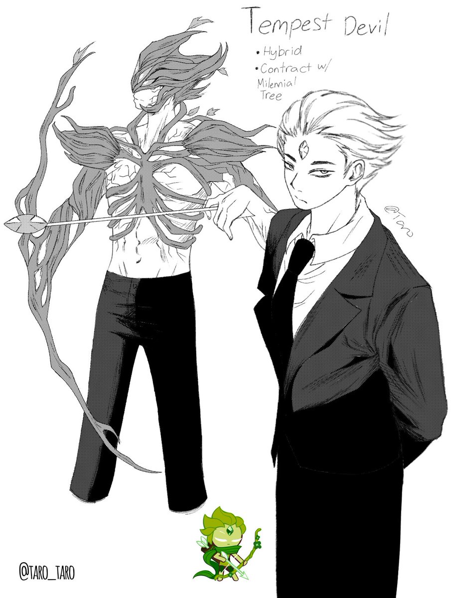 taro_taro669's tweet image. Some drawings for the chainsaw man au- I dont have much figured out for this I'm terrible at writing
#firespiritcookie #windarchercookie #seafairycookie #frostqueencookie